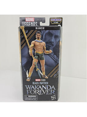 SEALED Marvel Legends Series Black Panther Wakanda Forever Namor NEW